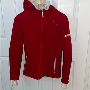 Classic Lululemon Red Hooded Jumper